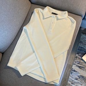 Zara cream color collared sweater